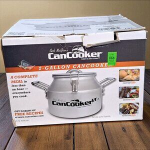 Seth McGinn’s CanCooker Jr. 2 Gallon Aluminum Outdoor Cooking Pot With Lid